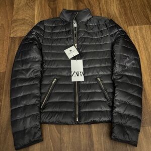 zara puffer jacket